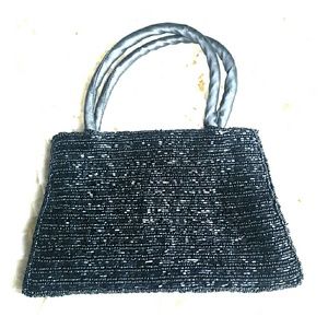 A vintage beaded evening purse